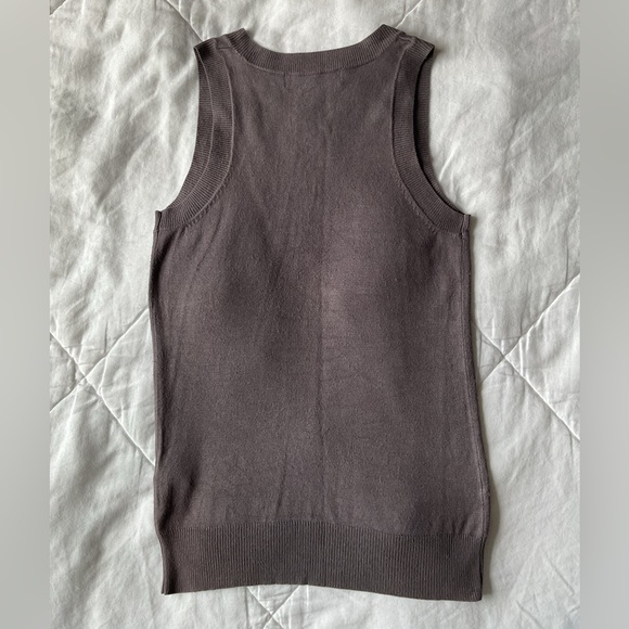 Zara Cool Gray Sweater Vest - Picture 2 of 6